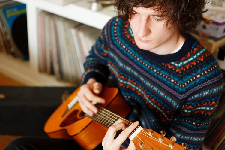 Dawid Podsiadło podczas pracy nad debiutancką płytą