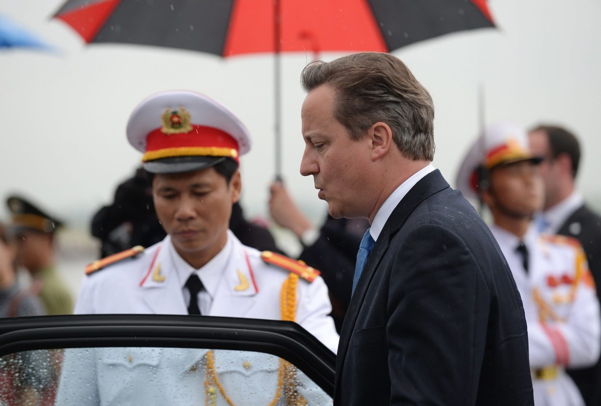 David Cameron w Wietnamie