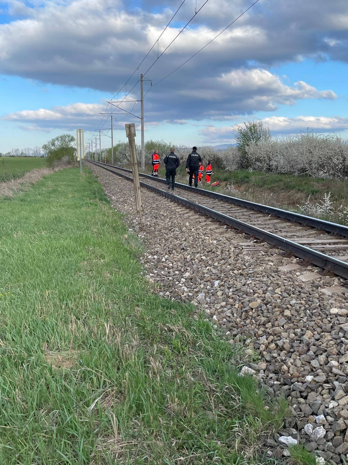 Vlak pri Veľkej Ide zrazil človeka.