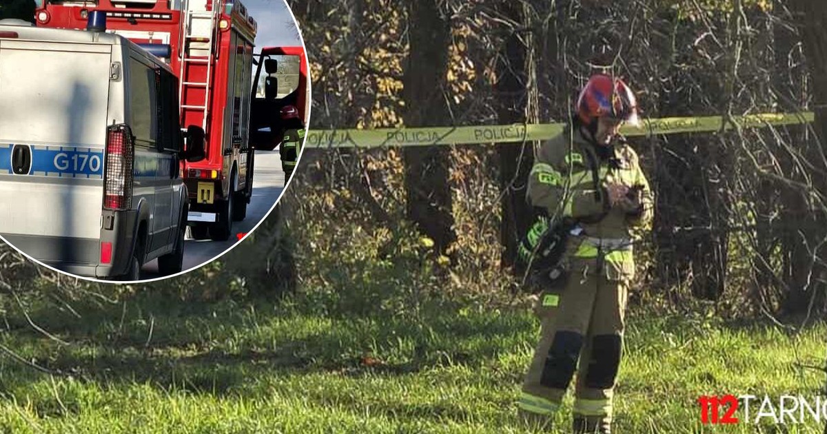 Dramat w Tarnowie. Całą noc szukał syna. Rano wrócił tam, gdzie porzucono rower