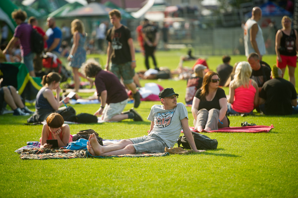 Publiczność podczas Jarocin Festiwal 2014