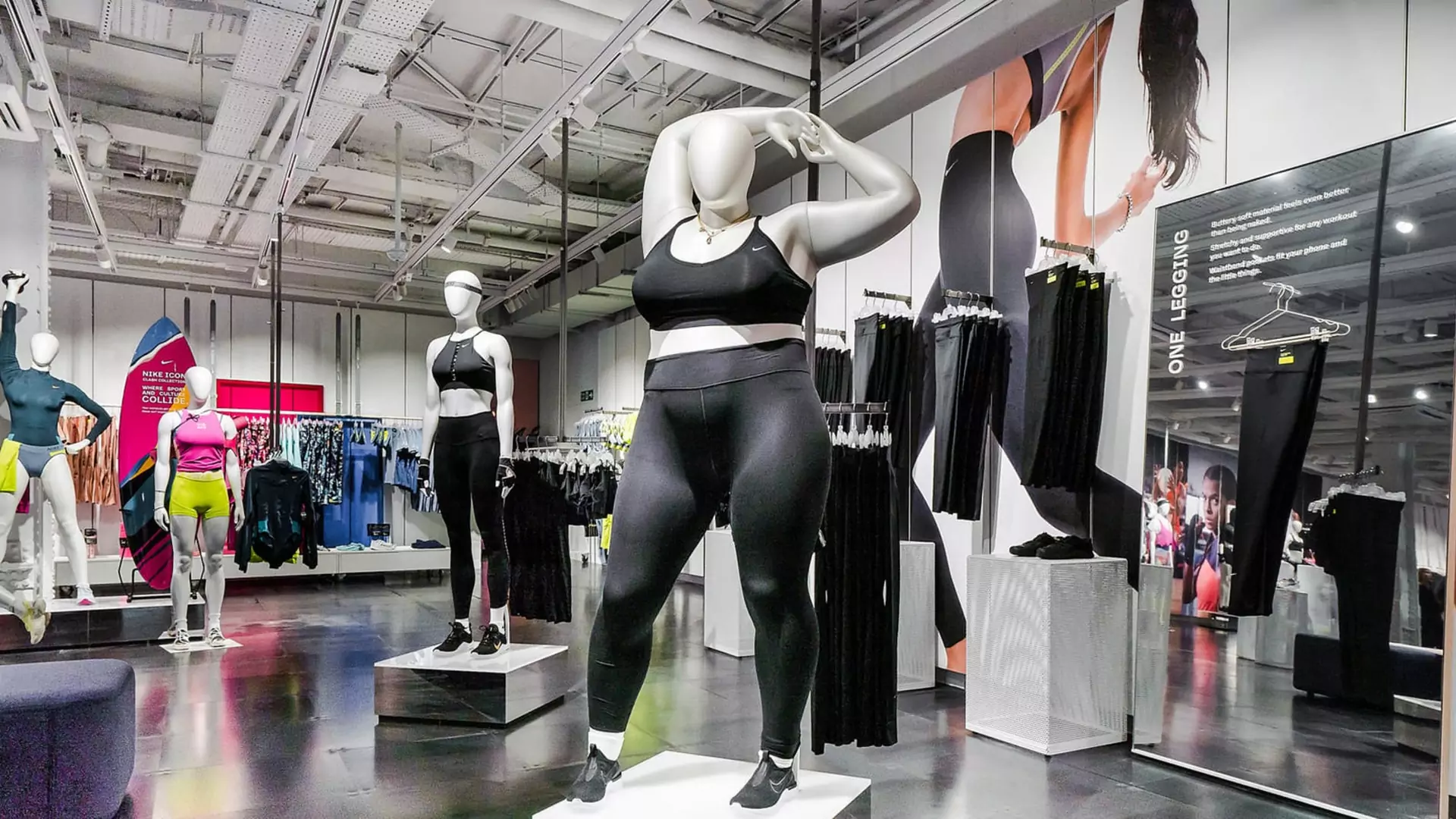 Nike zmienia wygląd manekinów. "Kobiety mają różne kształty i rozmiary"