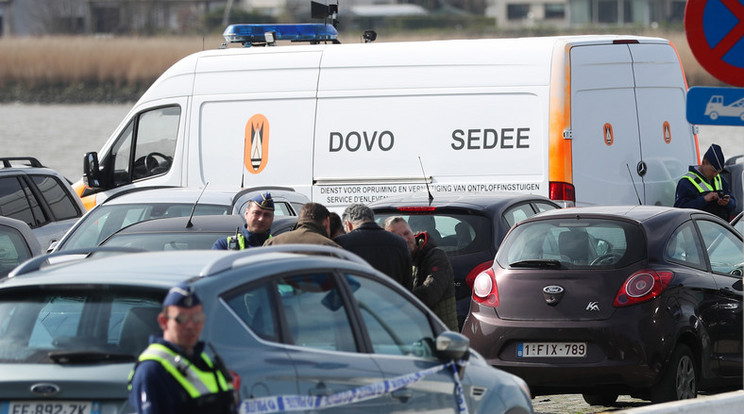 Járókelők közé hajtott a tunéziai férfi Antwerpen egyik belvárosi sétálóutcájában /Fotó: AFP