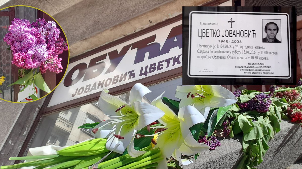 Obućar Cvetko Jovanović bio je majstor velikog srca i zlatnih ruku ...