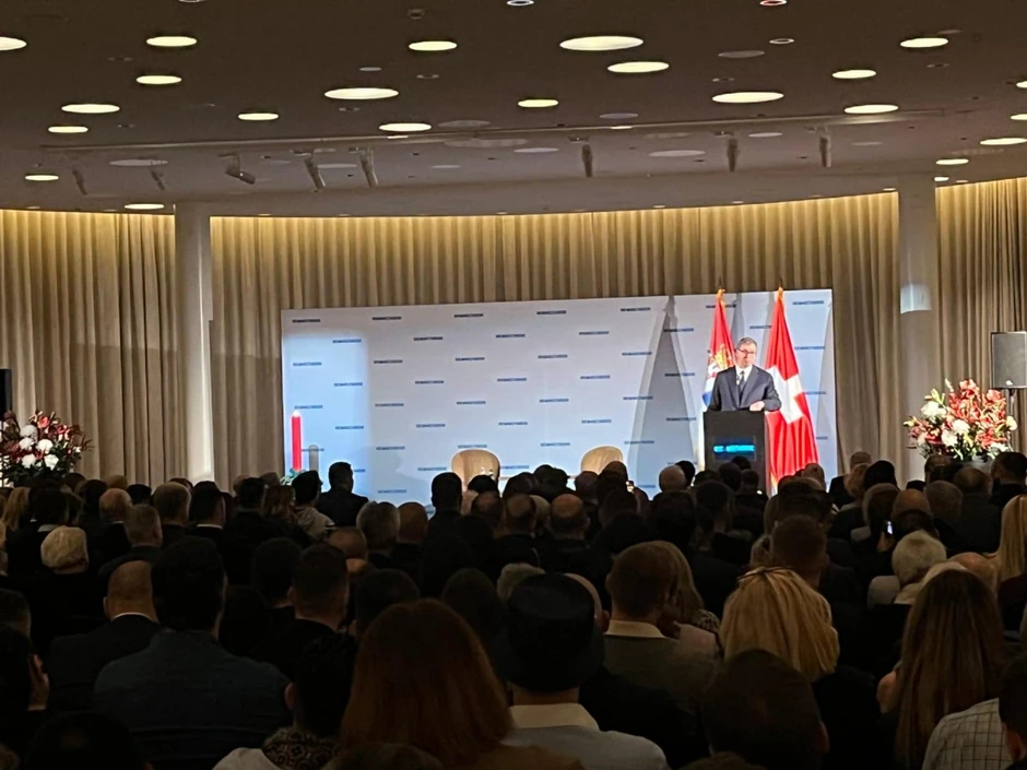 Cirih hotel Dolder Grand tribina Ciriški govor Aleksandar Vučić