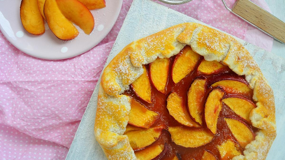 Gabriella konyhája: Nektarinos Galette recept