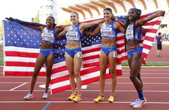 Amerykanki wygrały sztafetę 4x100 m. Srebro dla Jamajki, a brąz dla Niemiec