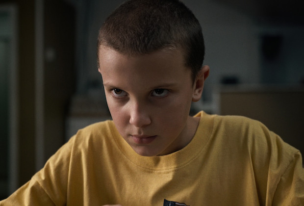 Millie Bobby Brown w serialu "Stranger Things" 