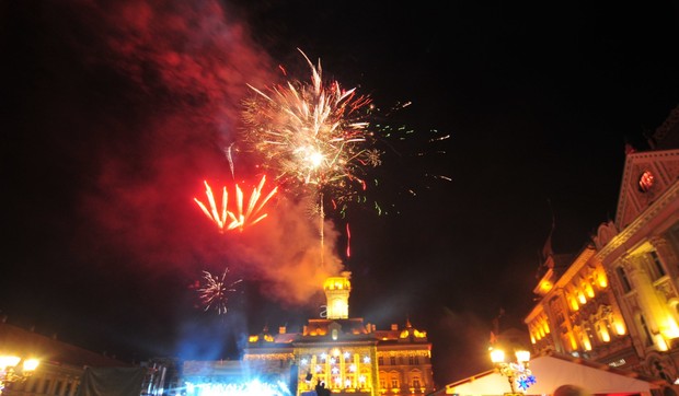 Doček Nove godine u Novom Sadu