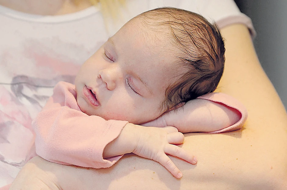 Mala Sunčica rođena je kao prva beba iz Užica 2018.godine