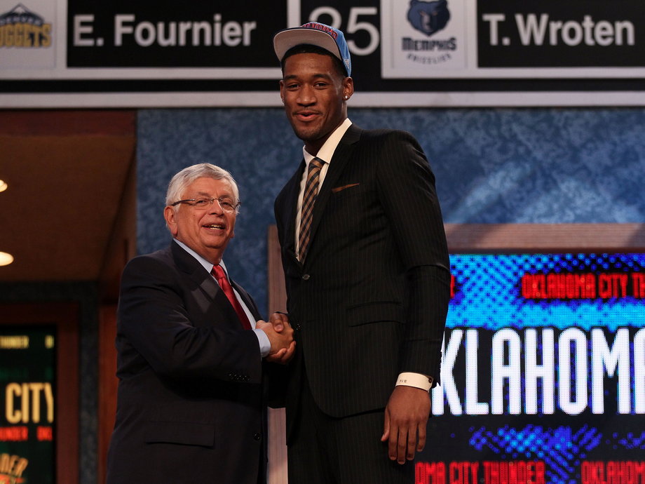 Perry Jones III was drafted 28th by the Oklahoma City Thunder.