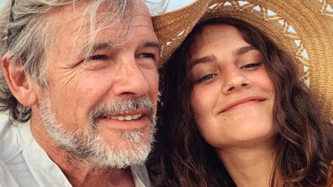 Poľský herec Ireneusz Pastuszak a jeho priateľka Leona Iwańska.