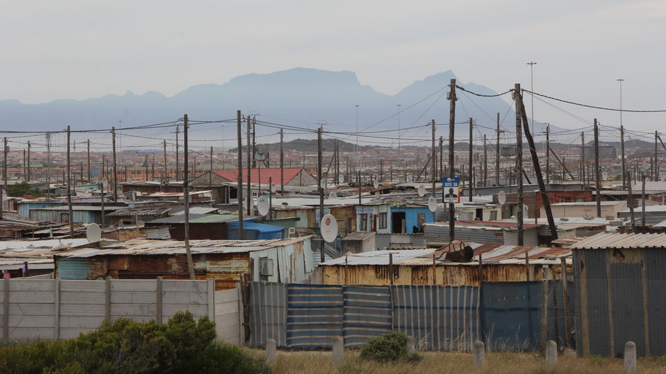 Khayelitsha township, Kapsztad, RPA