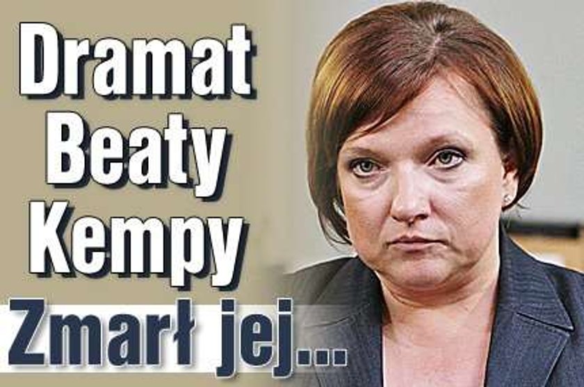 Dramat Beaty Kempy. Zmarł jej...