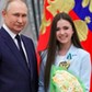 Władimir Putin i  Kamila Walijewa