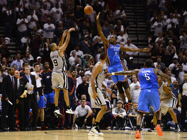 Liga NBA: Parker trafił równo z końcową syreną. Spurs pokonali Thunder