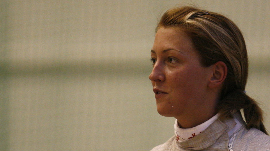 Srebrna medalistka z Sydney - Magdalena Mroczkiewicz. Florecistka reprezentowała wówczas AZS AWFiS Gdańsk