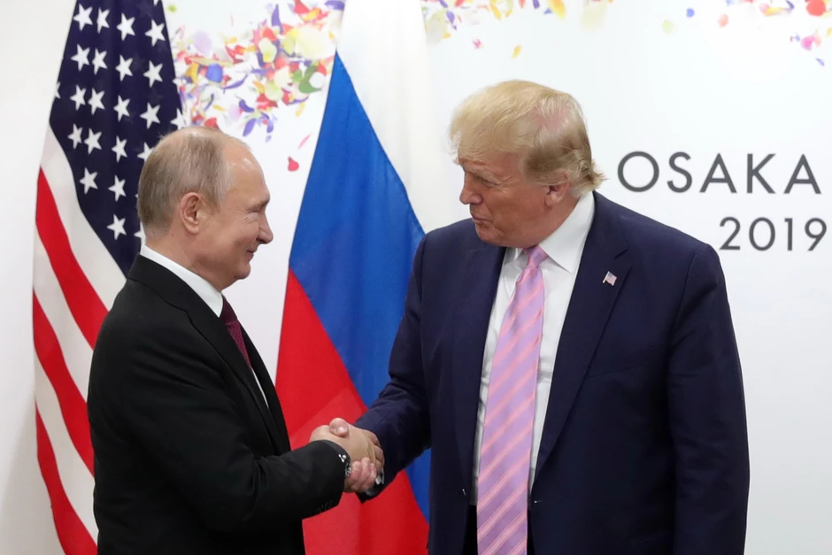 Vladimir Putin i Donald Tramp na samitu G20 u Osaki