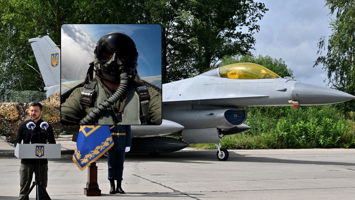 Ukraiński pilot F-16 zestrzelił sześć rosyjskich rakiet manewrujących, co zaskoczyło amerykańskich ekspertów [Źródło: Onet]