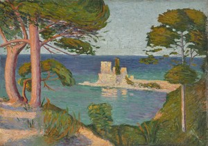Мilan Milovanović, Na obali kod Hilandara, 1907