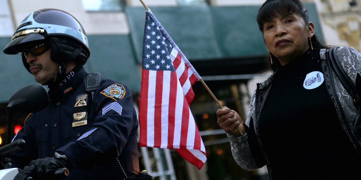 6 major US cities are ramping up police efforts to fight a surge of hate crimes following Trump's win