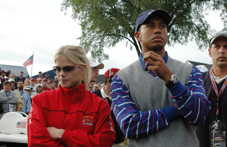 Tiger Woods i Elin Nordegren 