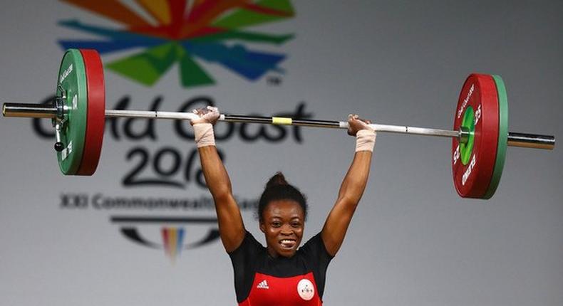 Ghanaian weightlifter, Ruth Baffoe