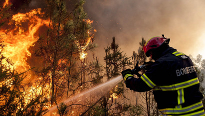 Pusztító erdőtűz Portugáliában! Minden a lángok martalékává vált - galéria