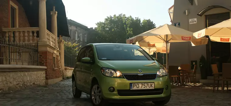 Skoda Citigo w mieście