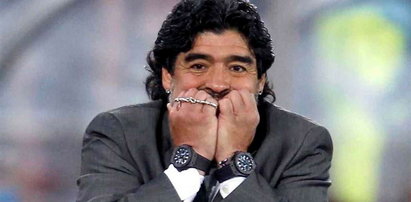 Maradona kocha zegarki