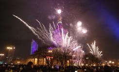 Pałac Kultury i Nauki eksplodował! WOŚP zakończyła finał z wielkim hukiem [ZDJĘCIA]