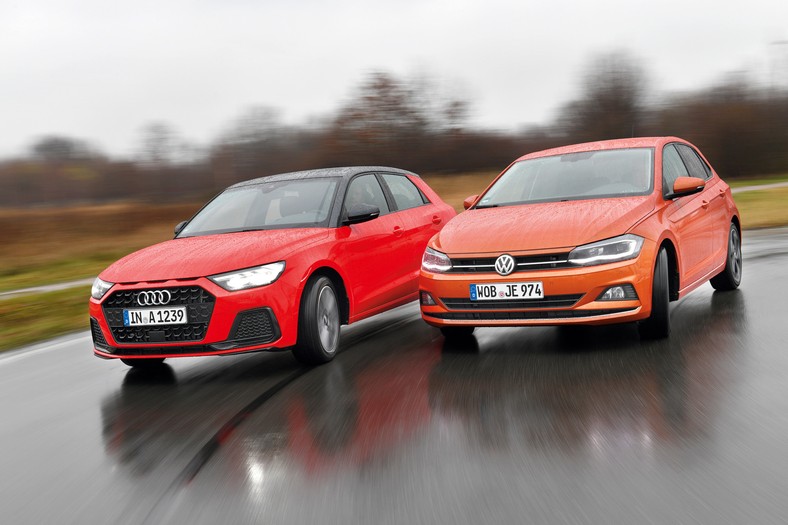 Audi A1 Sportback vs. Volkswagen Polo pojedynek wysokich