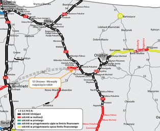 Rusza budowa kolejnego odcinka S5. Ekspresówka połączy autostradę A1 i trasę S7 [MAPA]