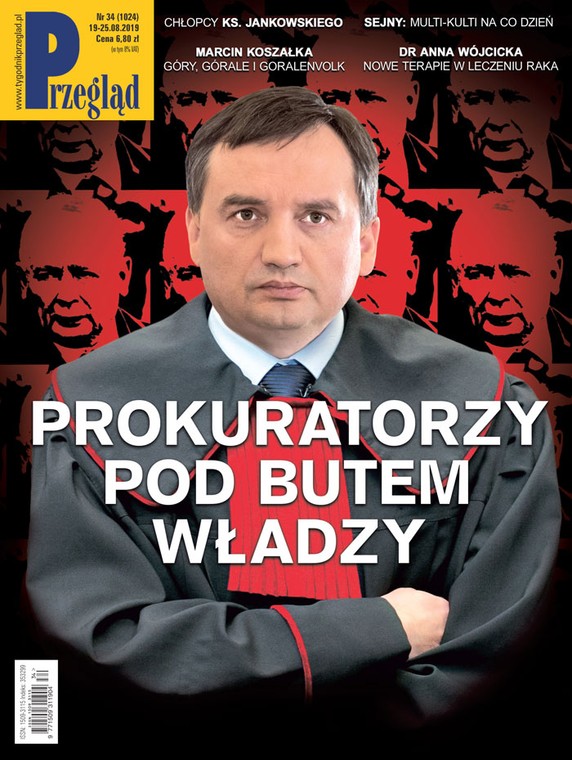 Okładka najnowszego numeru "Przeglądu" 