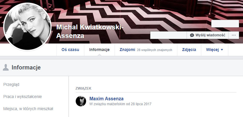 Michał Kwiatkowski na Facebooku