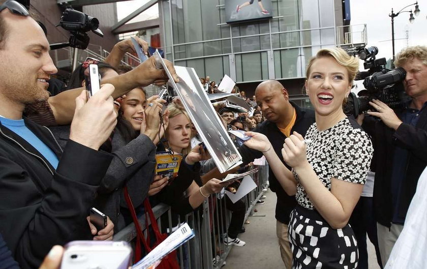 Scarlett Johansson odsłania swoją gwiazdję