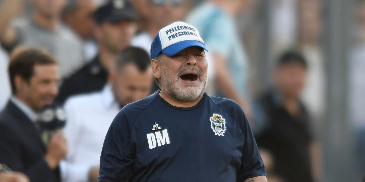 Diego Maradona uważa, że Alfredo Di Stefano jest najlepszym piłkarzem w