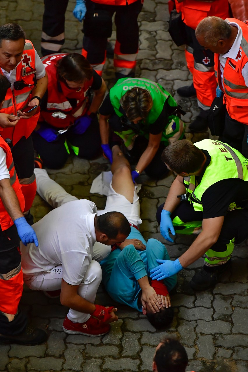 Trka bikova, Pamplona