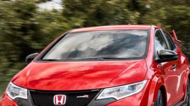 Igen tüzesre sikerült az új Honda Civic Type-R 