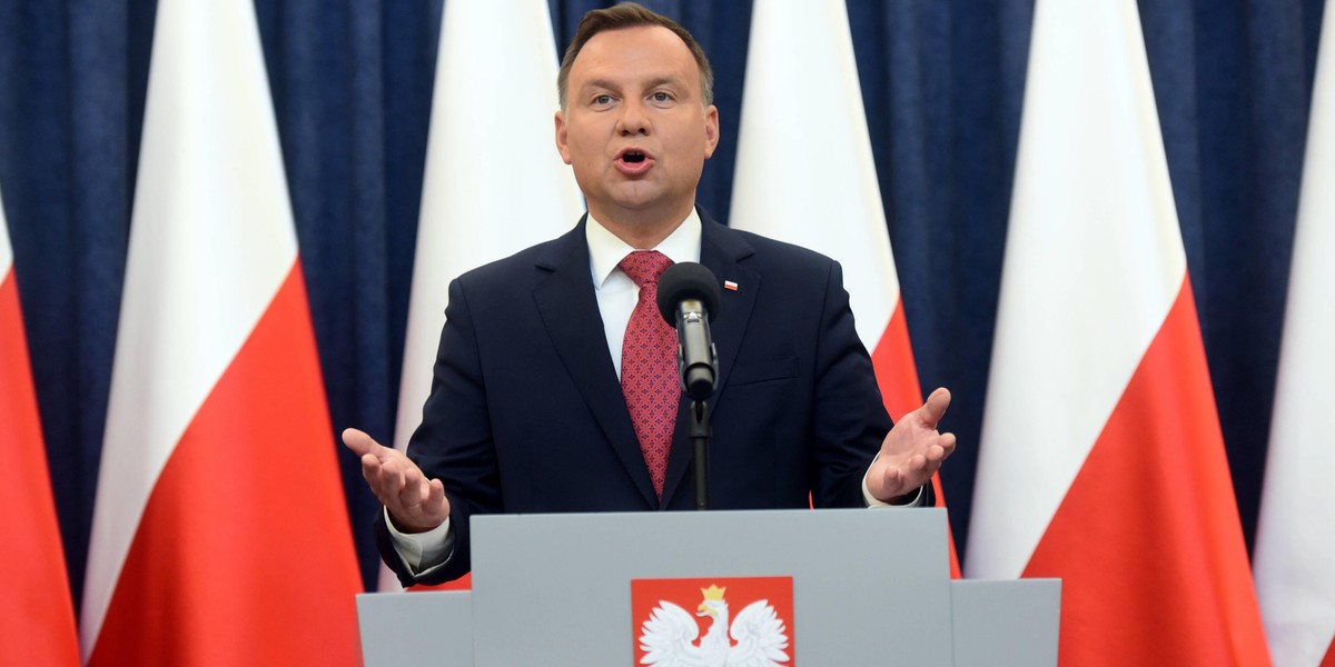 Prezydent Andrzej Duda