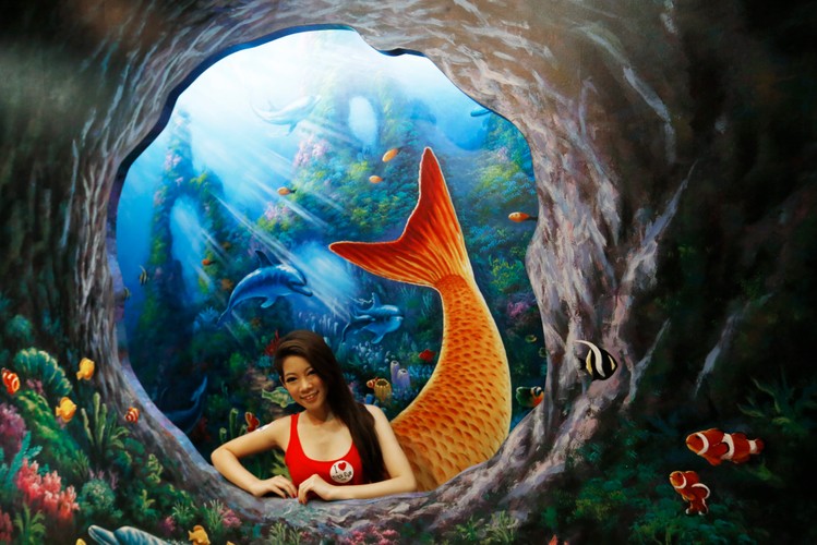 Trick Eye Museum w Singapurze