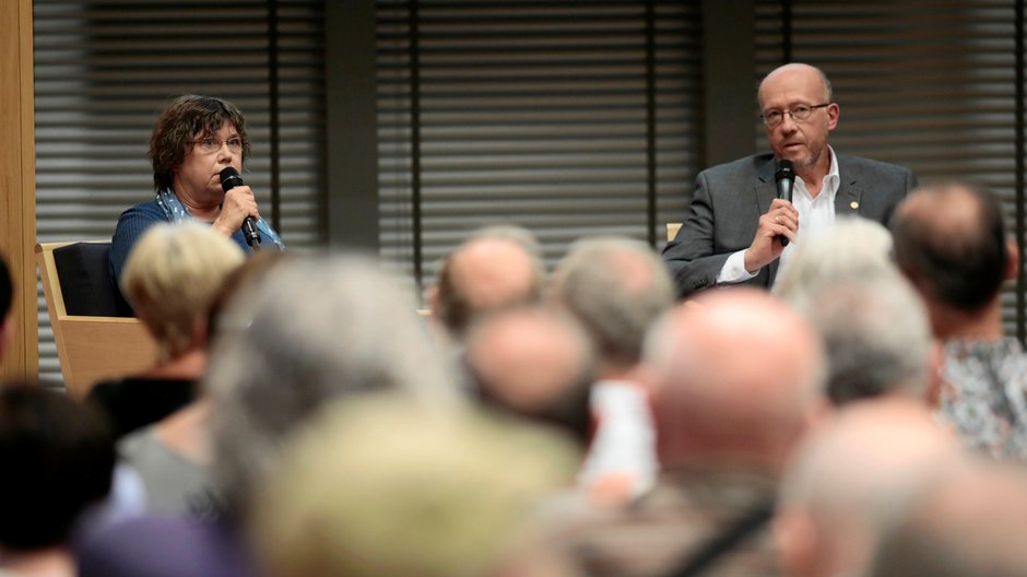 Prof. Barbara Engelking i prof. Jan Grabowski