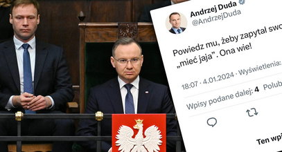 Mastalerek tłumaczy szokujący wpis prezydenta. "Ma być sztywniakiem?"