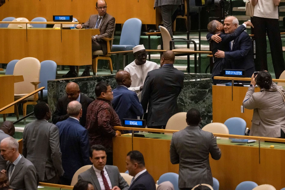 Rijad Mansur na 79. zasedanju GS UN 10. septembra