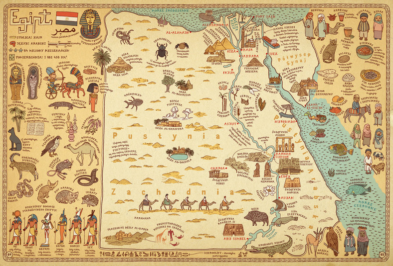 "Mapy": Egipt