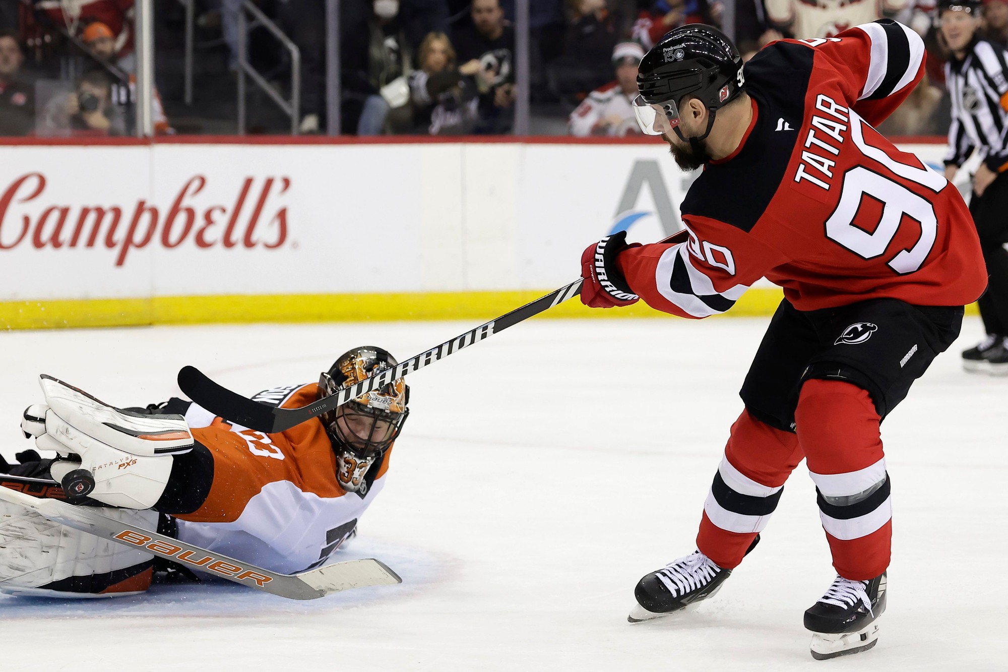 Slovenský útočník Tomáš Tatar (New Jersey Devils).