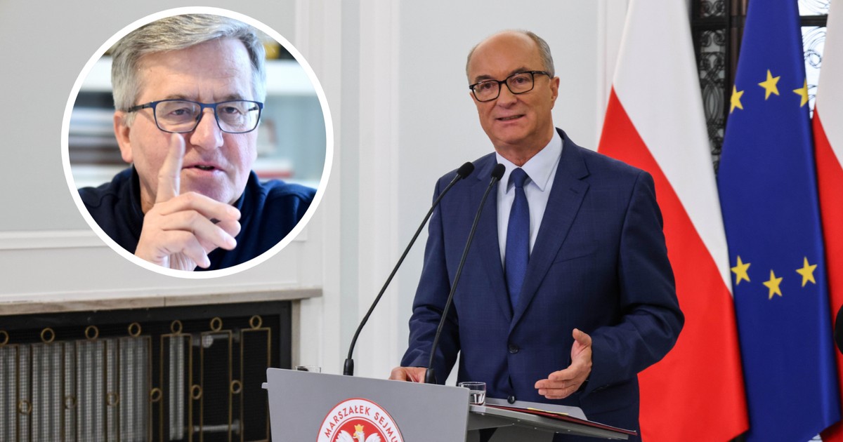 Ta sprawa ciągnie się za Czarzastym. Burza po słowach Komorowskiego