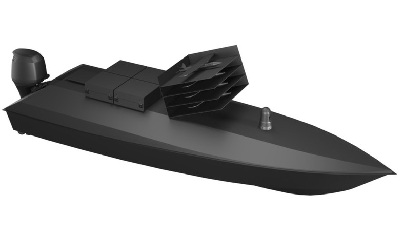 Dron Katran X1 z wyrzutnią dronów FPV Osa