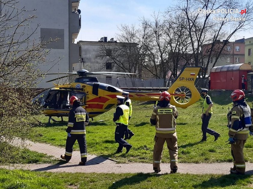 Horror w Piekarach Śląskich. 9-latek biegł pod auto