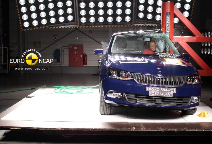 Skoda fabia - najbezpieczniejszy samochód 2014 roku w segmencie aut najmniejszych wg Euro NCAP
